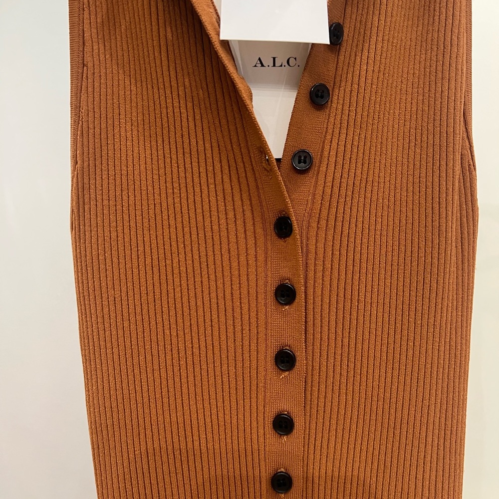 A.L.C Taylor dress toasted cinnamon -NEW-